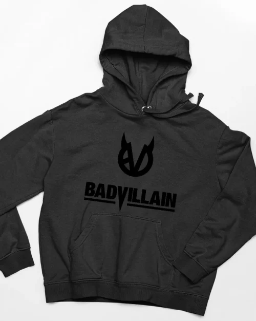 Badvillain Black Emblem Hoodie