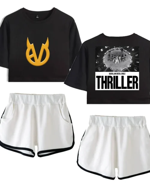 Badvillain Thriller Tracksuit - Black-White